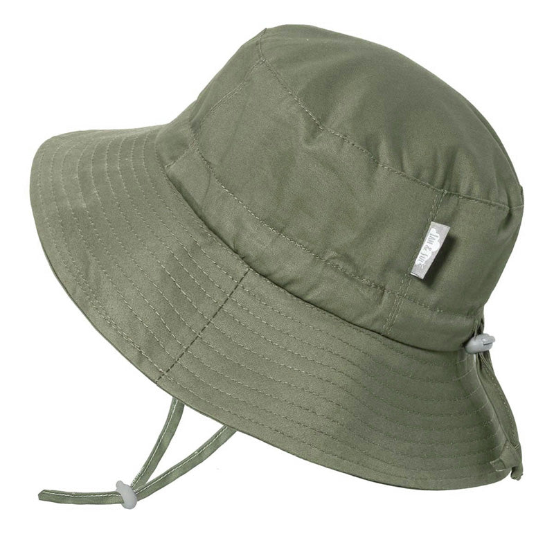 Twinklebelle Army Green Cotton Bucket Hat