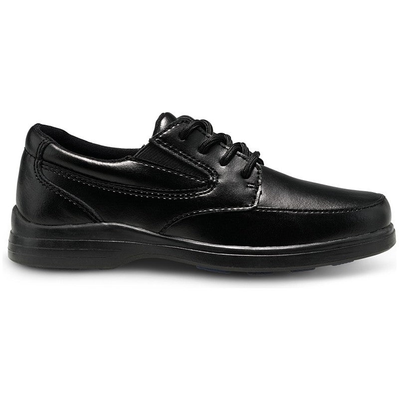 Hush Puppies Ty Black Children's Oxford Shoe