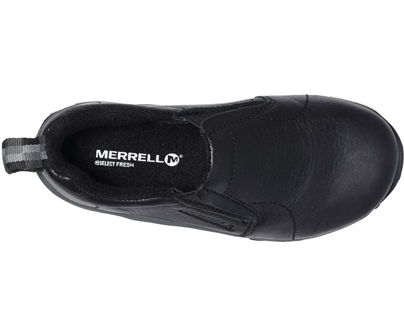 Merrell Black Leather Jungle Moc Shoe