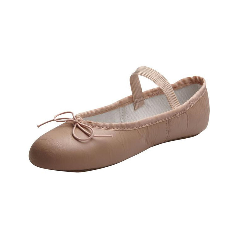 Johnny Brown Adult Pink Demi Pointe Leather Ballet Slipper