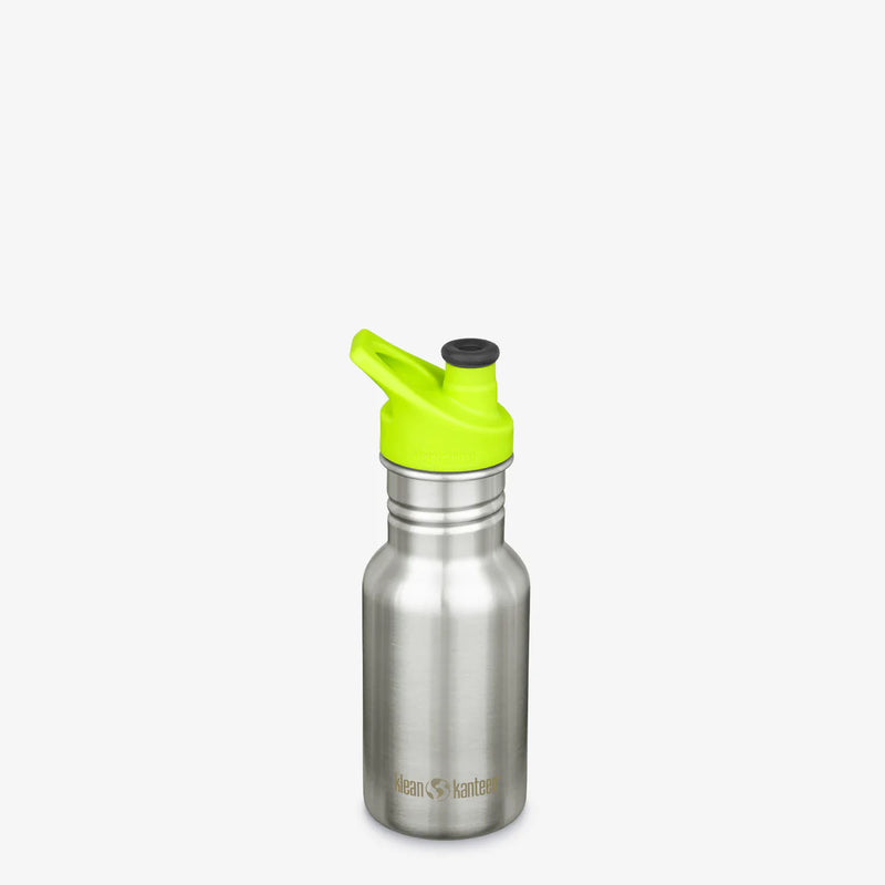 Klean Kanteen Brushed Stainless 12oz Sport Bottle