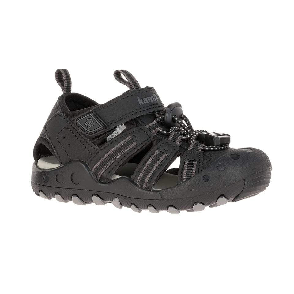 Kamik Black Crab Children s Sandal Twiggz