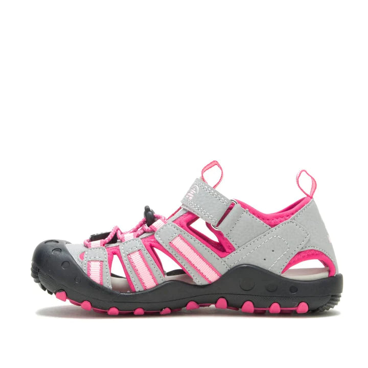 Kamik Grey/Pink Crab Children's Sandal