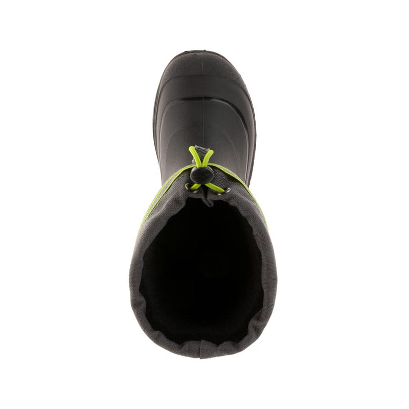 Kamik Charcoal/Lime Snobuster 3 Boot