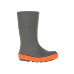 Kamik Charcoal/Orange Riptide Children's Rain Boot