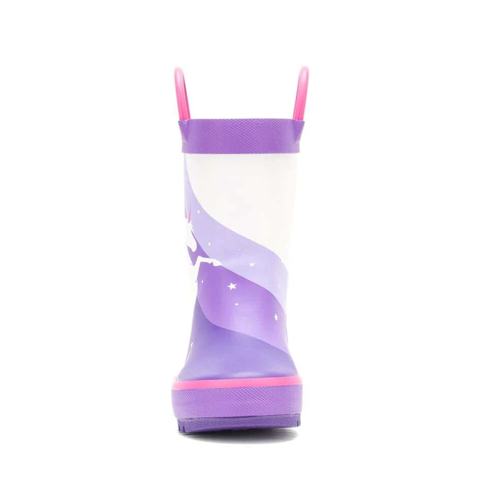 Kamik Purple Unicorn Children's Rain Boot