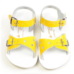Salt Water Sandals Shiny Yellow Sweetheart Toddler/Children's Sandals