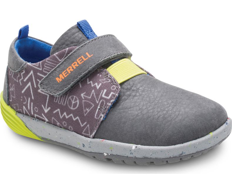 Merrell Grey Bare Steps Baby/Toddler Sneaker