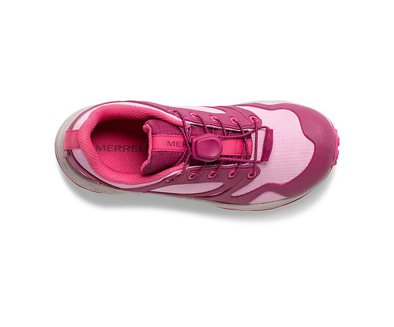 Merrell Brick/Pink Altalight Low A/C Youth Waterproof Shoe