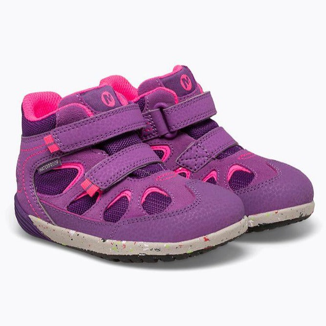 Merrell Purple/Berry Bare Steps Alititude Baby/Toddler Boot