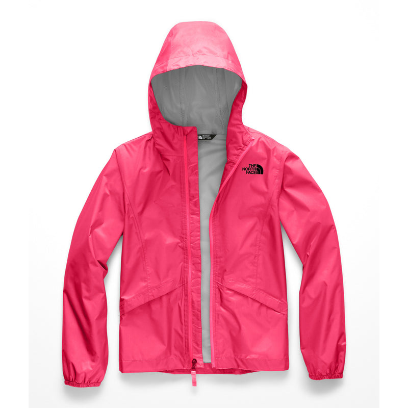 The North Face Atomic Pink Zipline Rain Jacket