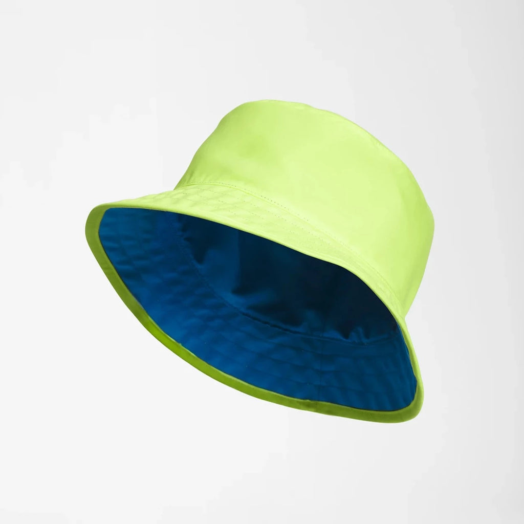 The North Face Super Sonic Blue/LED Yellow Reversible Class V Bucket Hat