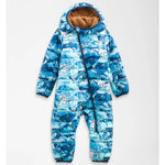 The North Face Acoustic Blue Snow Peak Mountains Baby Thermoball One Piece