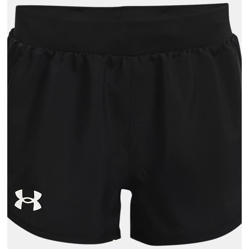 Under Armour Black/White Fly-By Shorts