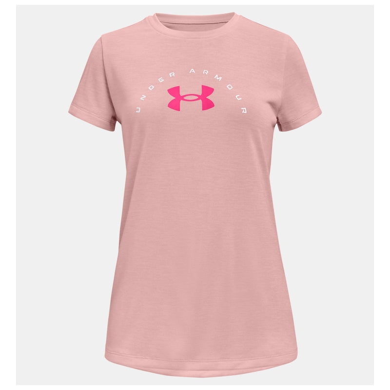 Under Armour Retro Pink/Pink Note Tech Twist Arch S/S Tee