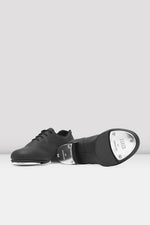 Bloch Mens Black Tap-Flex Leather Tap Shoes
