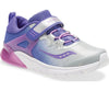 Saucony Purple/Silver Flash Glow A/C Children's Sneaker
