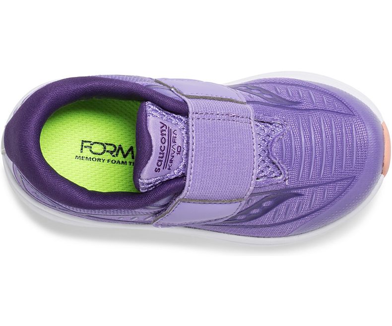Saucony Purple/White Kinvara 10 Jr Baby/Toddler Sneaker