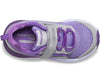 Saucony Silver/Purple Wind Shield Baby/Toddler Sneaker