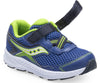 Saucony Blue/Navy Ride 10 Medium Width A/C Toddler Sneaker