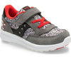 Saucony Grey/Pirate Red Baby Jazz Lite Baby/Toddler Sneaker