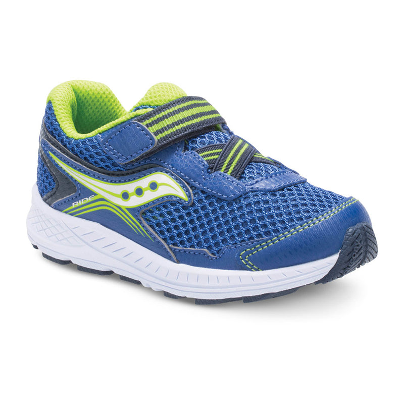 Saucony Blue/Navy Ride 10 Jr A/C Baby/Toddler Sneaker