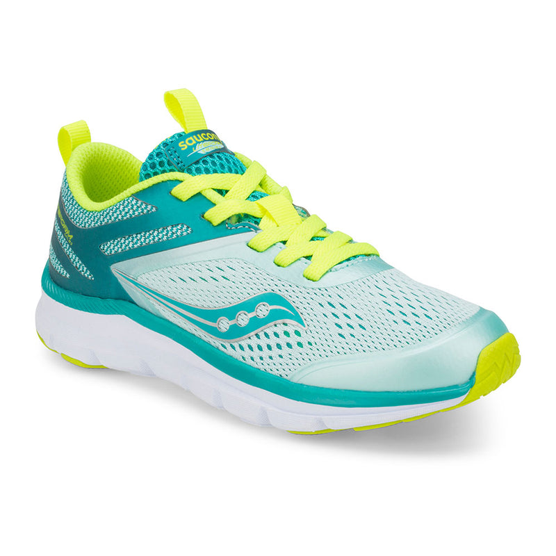 Saucony Turquoise/Citronl SY-Liteform Miles Youth Sneaker