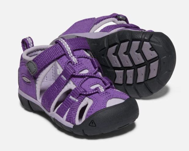Keen Royal Purple/Lavender Grey Seacamp II CNX Toddler Sandal