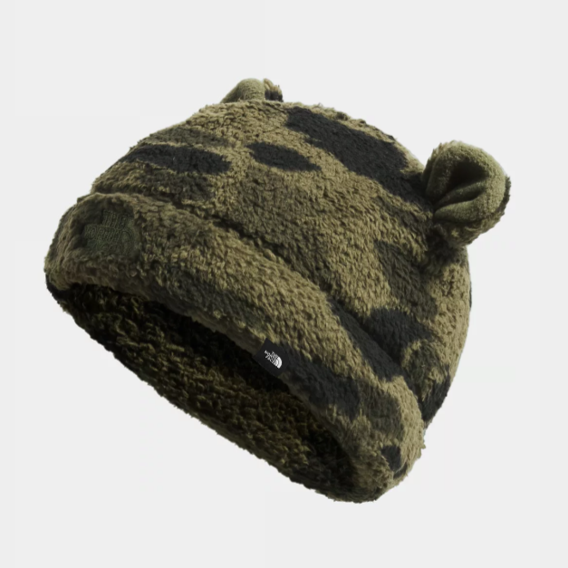 The North Face New Taupe/Duck Green Camo Baby Bear Beanie