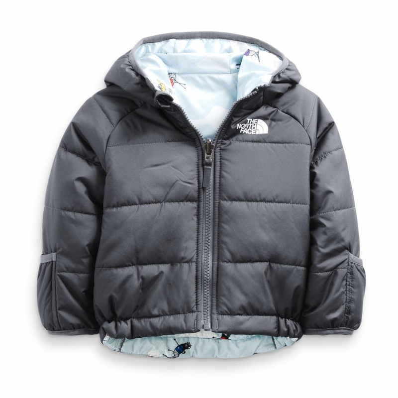 The North Face Vanadis Grey Reversible Perrito Infant Jacket