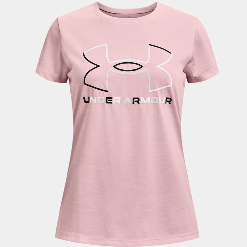 Under Armour Prime Pink/White S/S Twist Tee