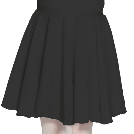 Mondor Black Pull-On Skirt