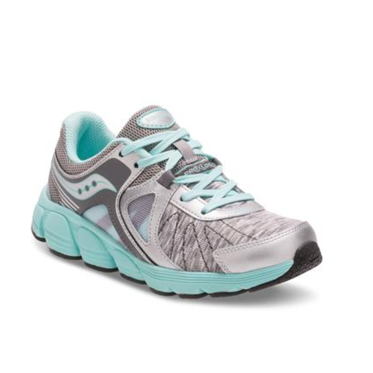 Saucony Silver/Turquoise Kotaro 3 Youth Sneaker