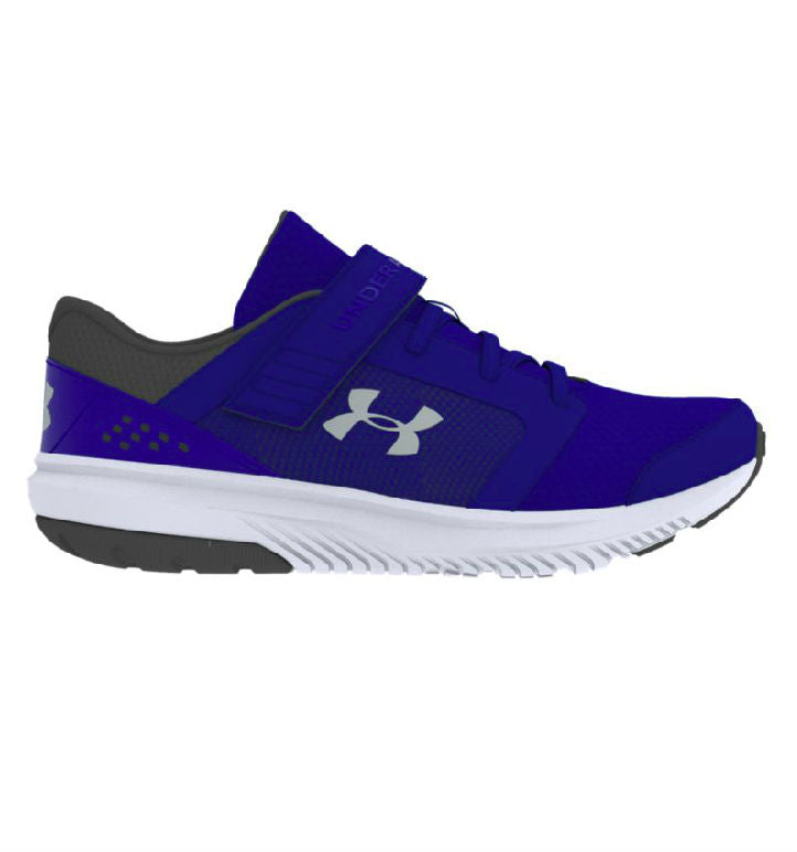 Under Armour Team Royal/White/Metallic Silver Unlimited A/C Sneaker