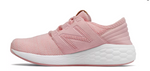 New Balance Himalayan Pink/White Cruz Knit A/C Children's Sneaker