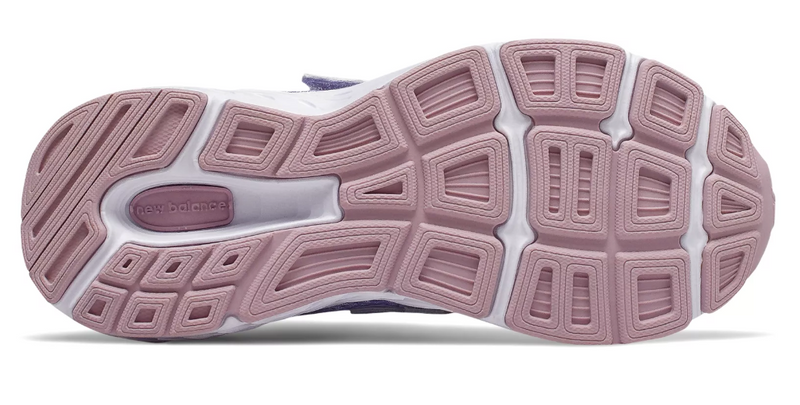 New Balance Clear Amethyst/Oxygen Pink 680v5 A/C Youth Sneaker