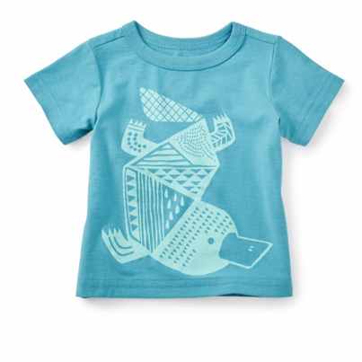 Tea Collection Platypus Graphic Baby Tee