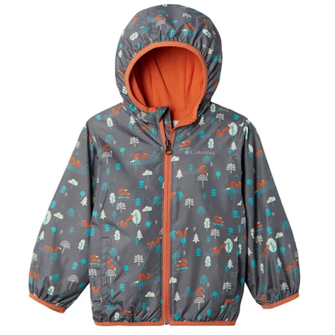 Columbia City Grey Vulpine Mini Pixel Grabber II Baby Jacket Twiggz