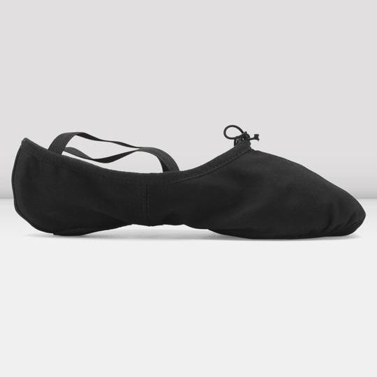 Bloch Mens Black Pump Canvas Ballet Shoes