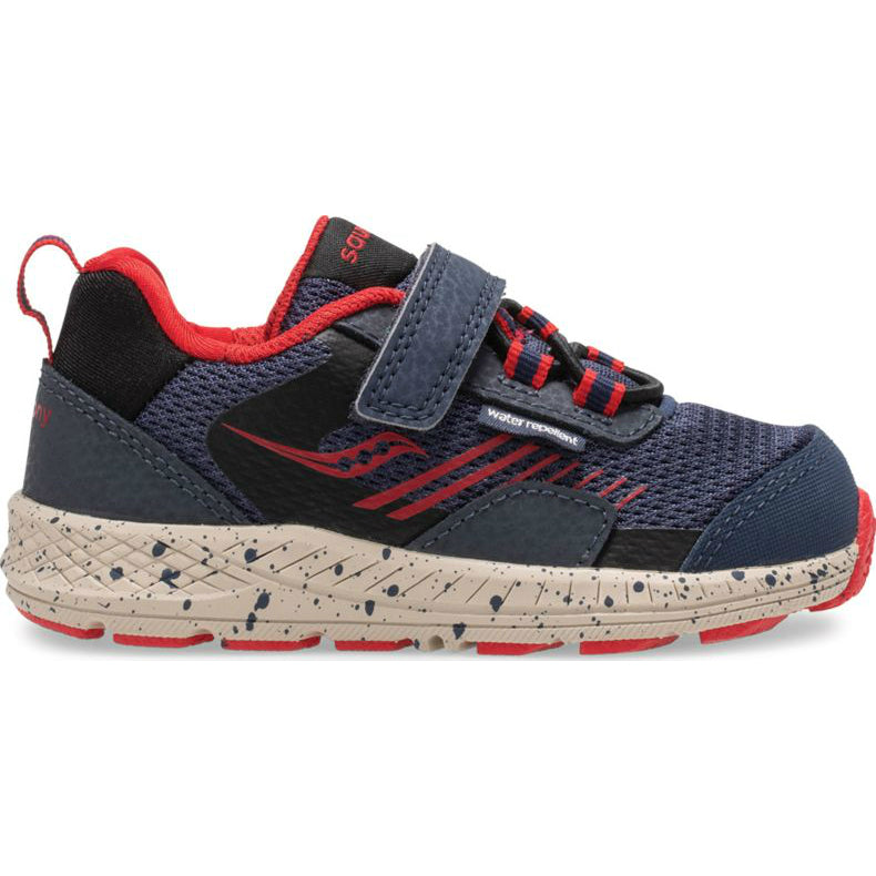 Saucony Navy/Red Wind Shield Baby/Toddler Sneaker