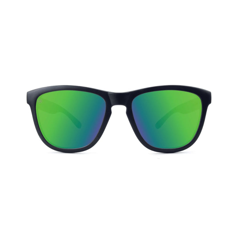 Knockaround Black/Green Moonshine Premium Sunglasses