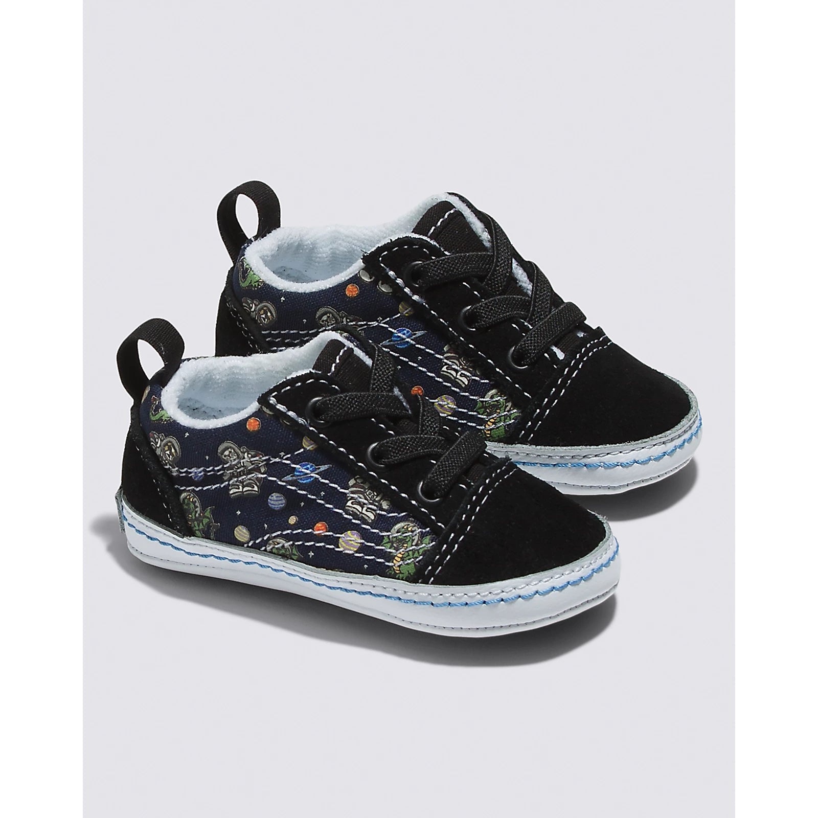 VANS Cosmic Zoo Old Skool Slip On Crib Shoe Twiggz