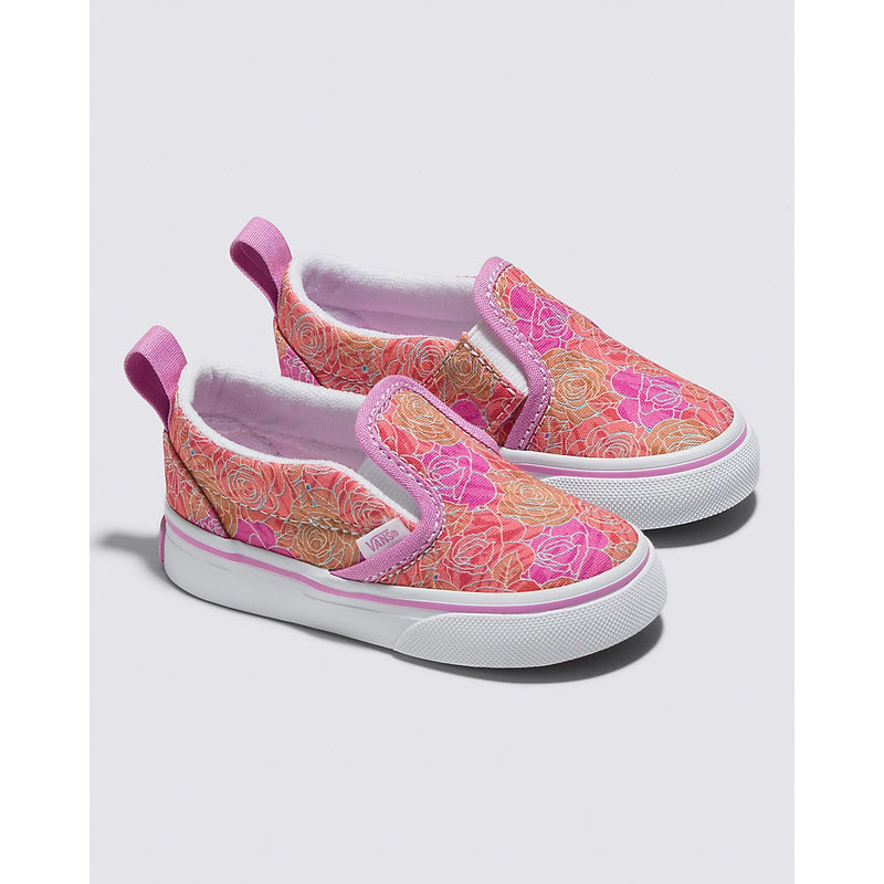 VANS Rose Camo Classic Slip-On Toddler Sneaker