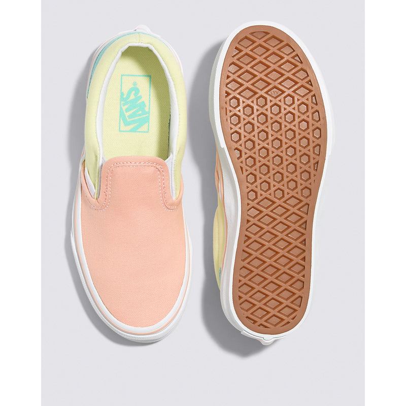 VANS Pastel Colour Block Classic Slip-On Children's Sneaker