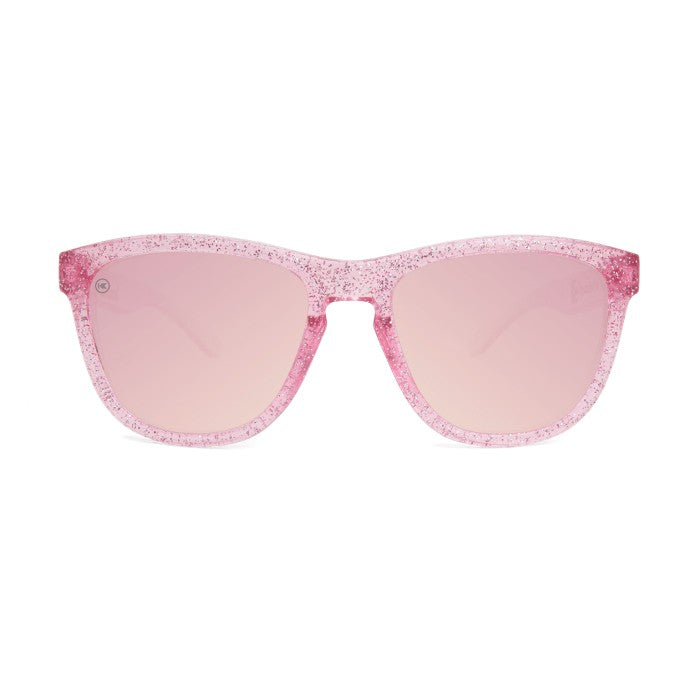 Knockaround Pink Sparkle Premium Kids Sunglasses