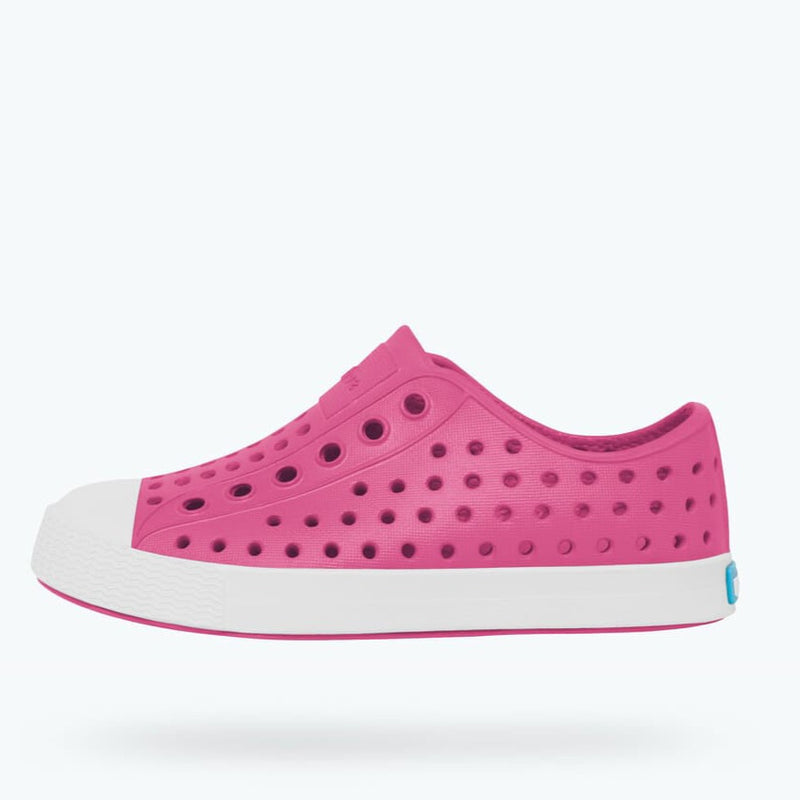 Native Shoes Hollywood Pink/Shell White Toddler/Children's Jefferson Shoe