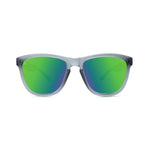 Knockaround Frosted Grey/Green Moonshine Premium Sunglasses