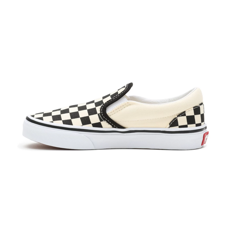 VANS Black/White Checkerboard Classic Slip-On Children's Sneaker