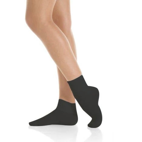 Mondor Black Ankle-Length Socks