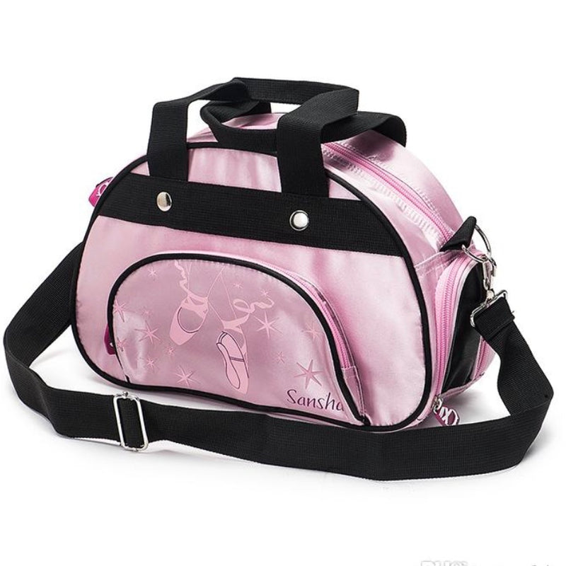 Sansha Small Pink/Black Travel Bag